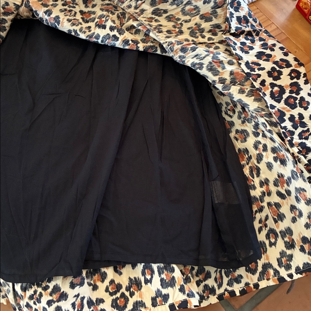 Anthropologie Mille Paola Leopard Print Maxi Skirt, XXS, fits small NWT - Picture 6 of 8